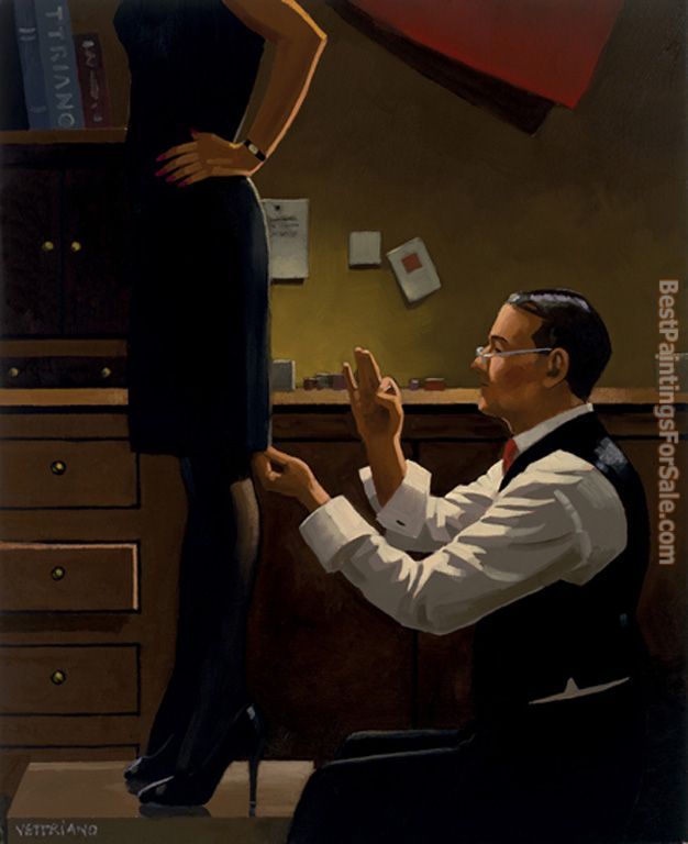 Jack Vettriano The Devoted Dressmaker